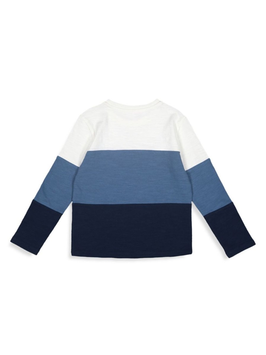 Kids & Baby Anko Toddler Boys | Little Boy'S Colourblock Panel T-Shirt