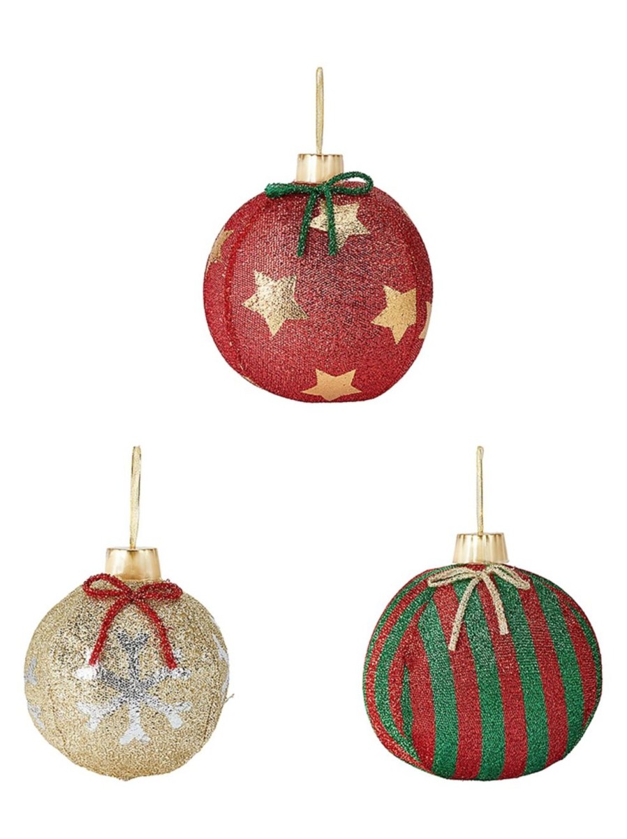 Home Living Anko Decorative Accents | 3 Pack Christmas Inflatable Bauble Decoration