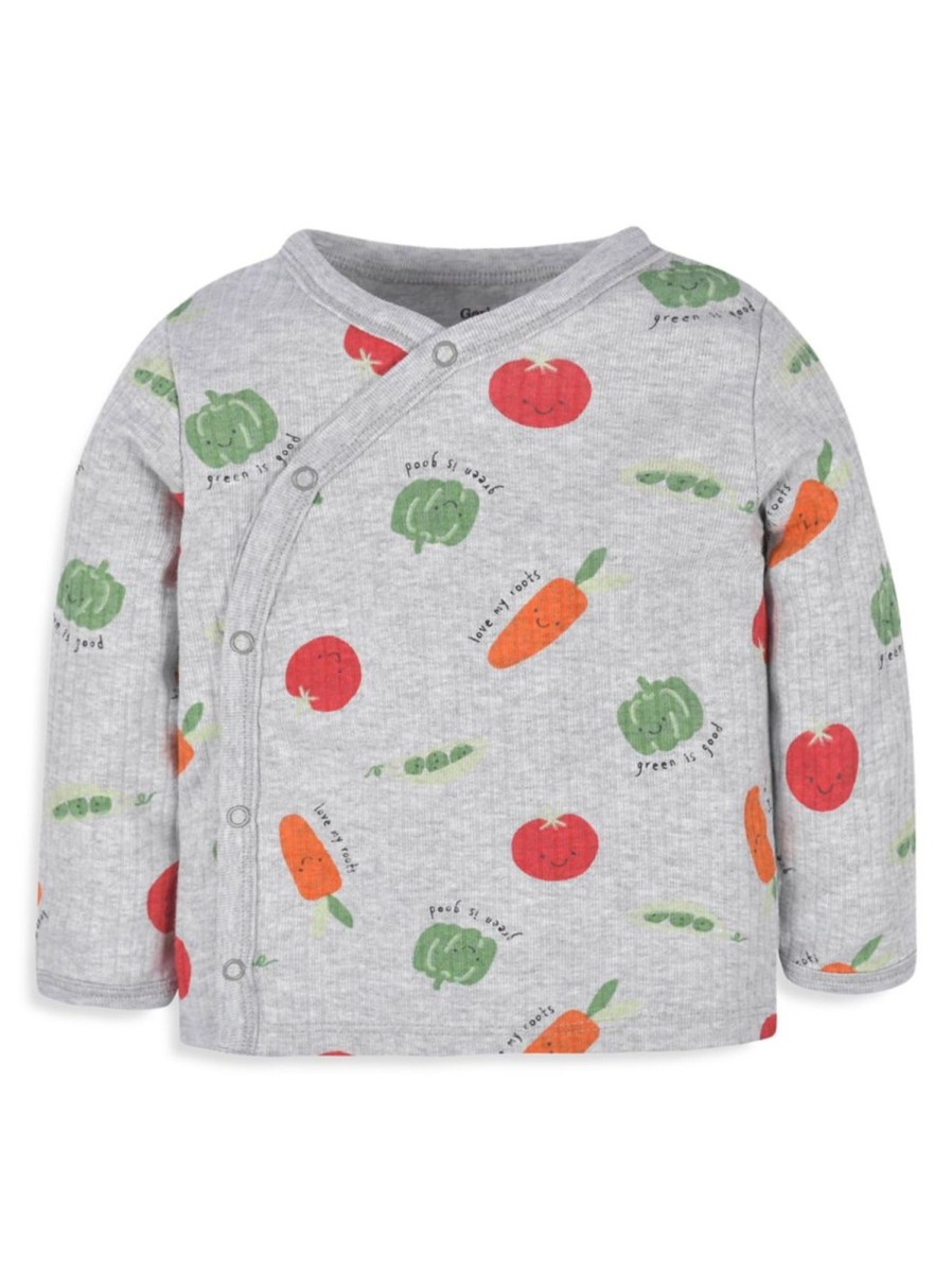 Kids & Baby Gerber | Baby'S 3-Piece Take Me Home Vegetable-Print Set