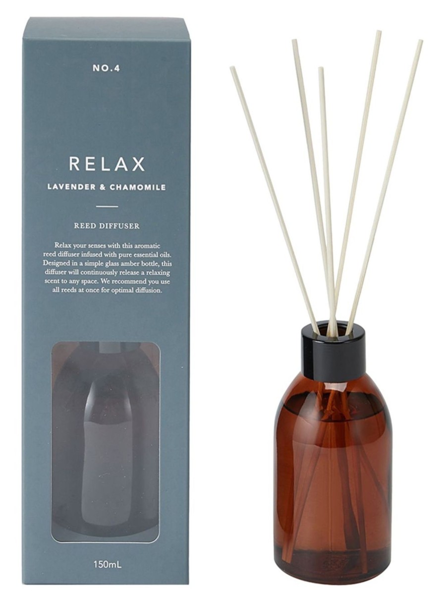 Wellness Anko Diffusers & Essential Oils | Relax Lavender And Chamomile Reed Diffuser