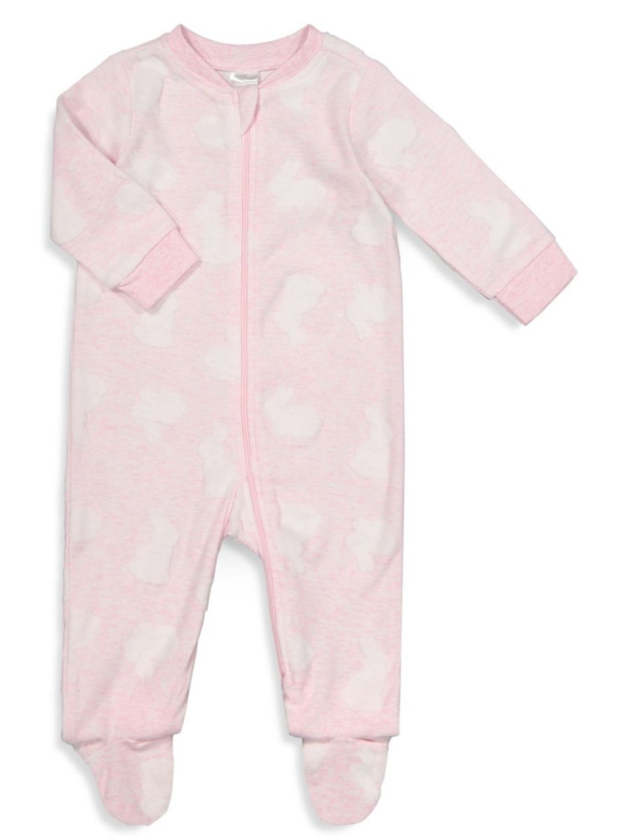 Kids & Baby Anko | Baby Girl'S Jacquard Footie