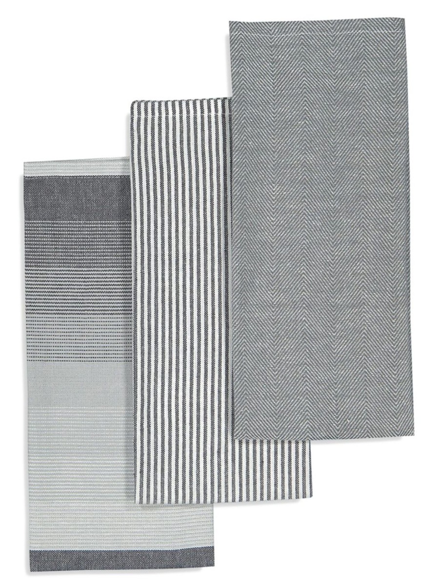 Home Living Anko Linens & Tea Towels | 3-Piece Textured Tea Towel Set