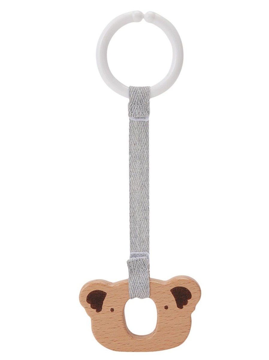 Kids & Baby Anko Nursing & Feeding | Koala Wooden Teether Stroller Toy