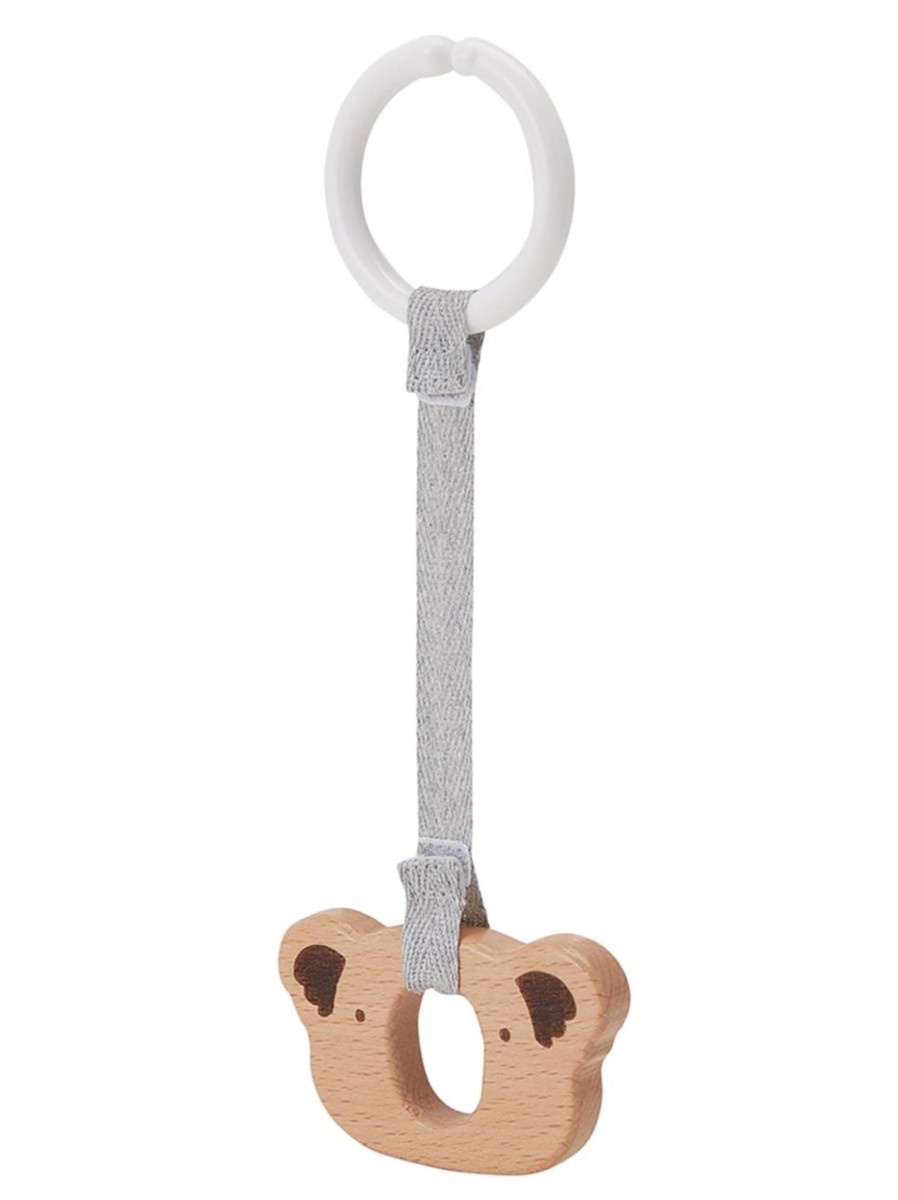 Kids & Baby Anko Nursing & Feeding | Koala Wooden Teether Stroller Toy