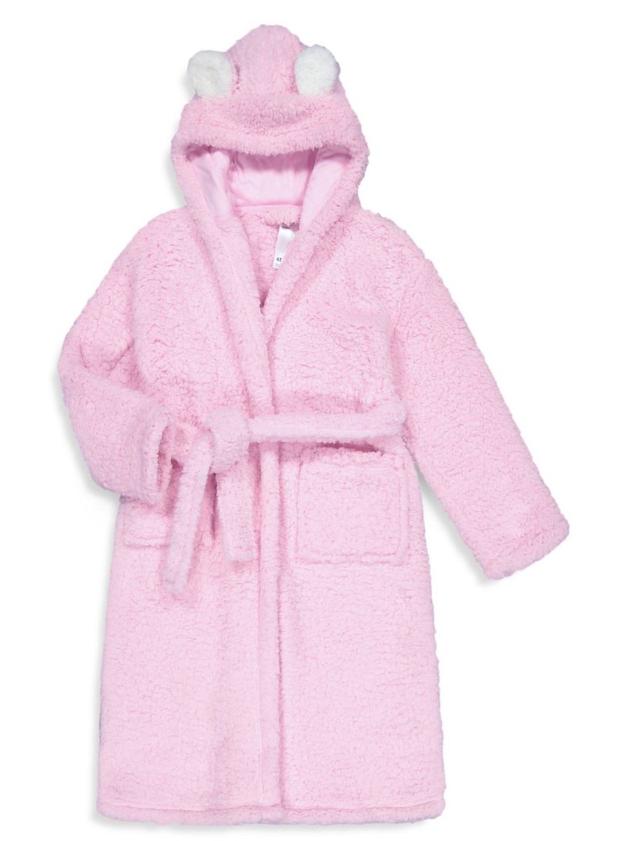 Kids & Baby Anko Toddler Girls | Little Girl'S Novelty Textured Plush Robe