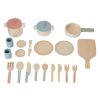 Toys Anko Pretend Play & Dress Up | 23-Piece Wooden Kitchen Accessories Set