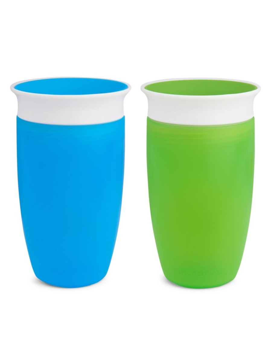 Kids & Baby Munchkin Nursing & Feeding | Miracle 360° 2-Pack Sippy Cup Set