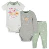 Kids & Baby Gerber | Baby'S 3-Piece Take Me Home Bunny-Print Set