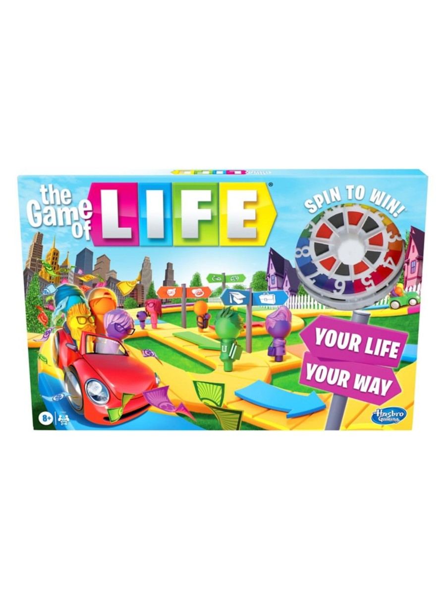 Toys Hasbro Games & Puzzles | The Game Of Life Board Game