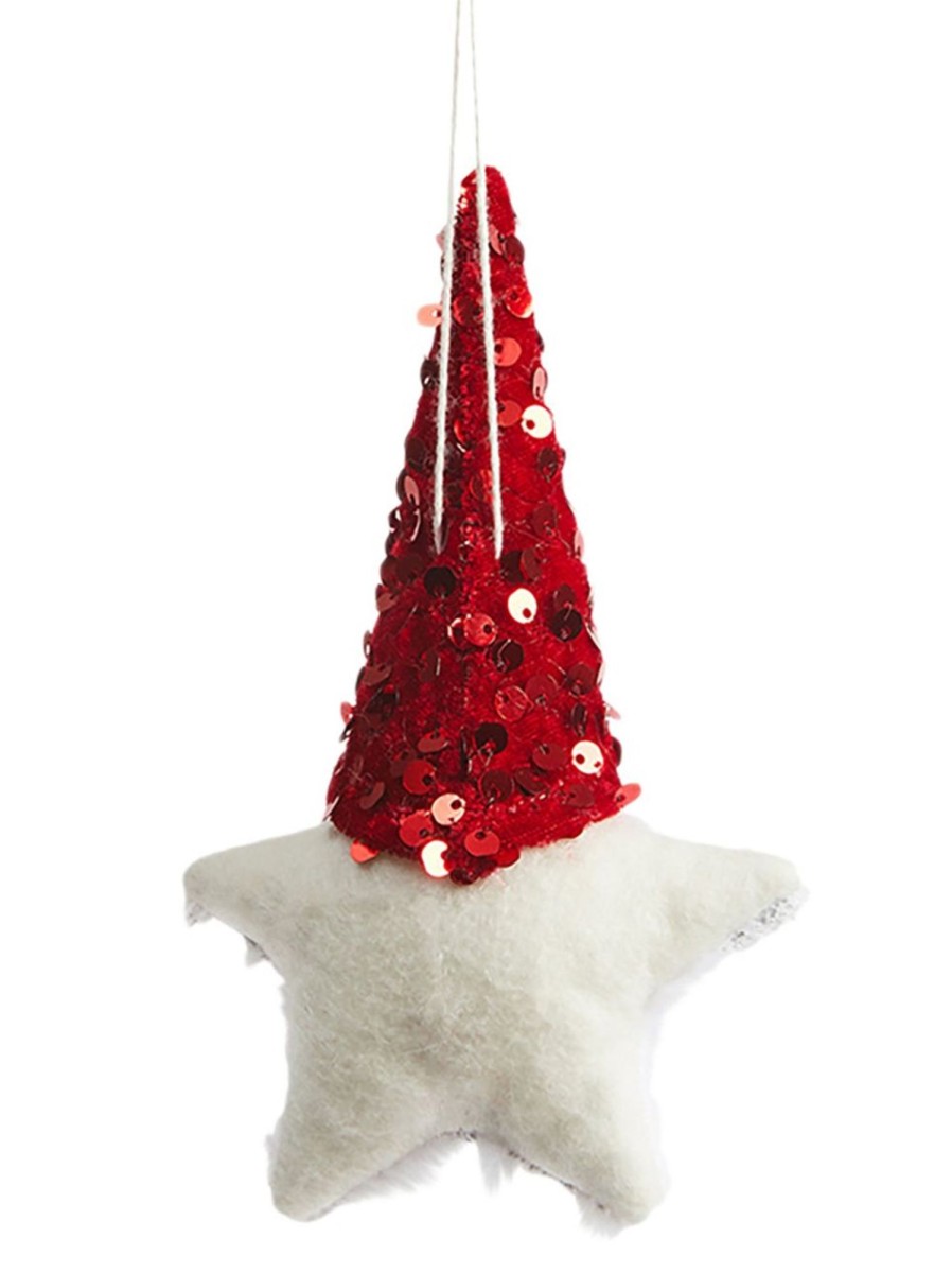 Home Living Anko Decorative Accents | Christmas Hanging Decoration Gnome - Red