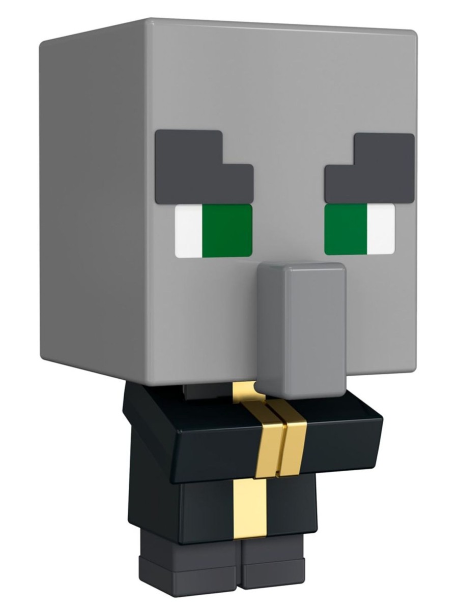 Toys Minecraft Action Figures | Mob Head Minis Evoker Figure