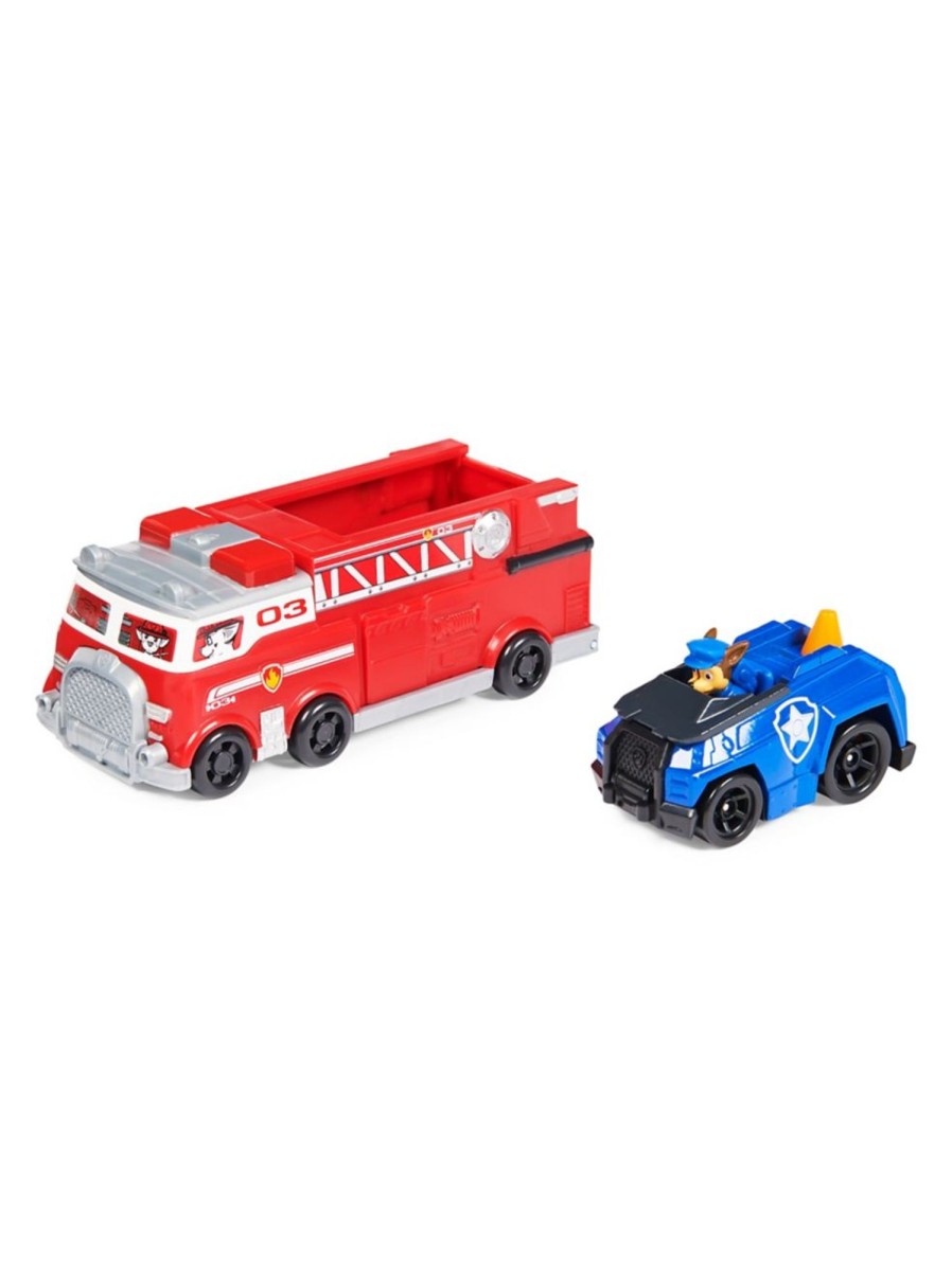 Toys Paw Patrol Trains & Vehicles | Paw Patrol 2-Piece Firetruck Team Vehicle Set