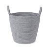 Home Living Anko Containers & Baskets | Large Round Rope Floor Basket With Handles