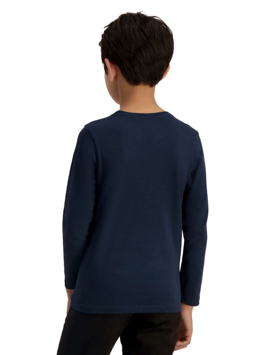 Kids & Baby Anko Boys | Kid'S Long-Sleeve Slub T-Shirt