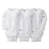 Kids & Baby Gerber | Baby'S 3-Pack Long-Sleeve Onesies Bodysuits