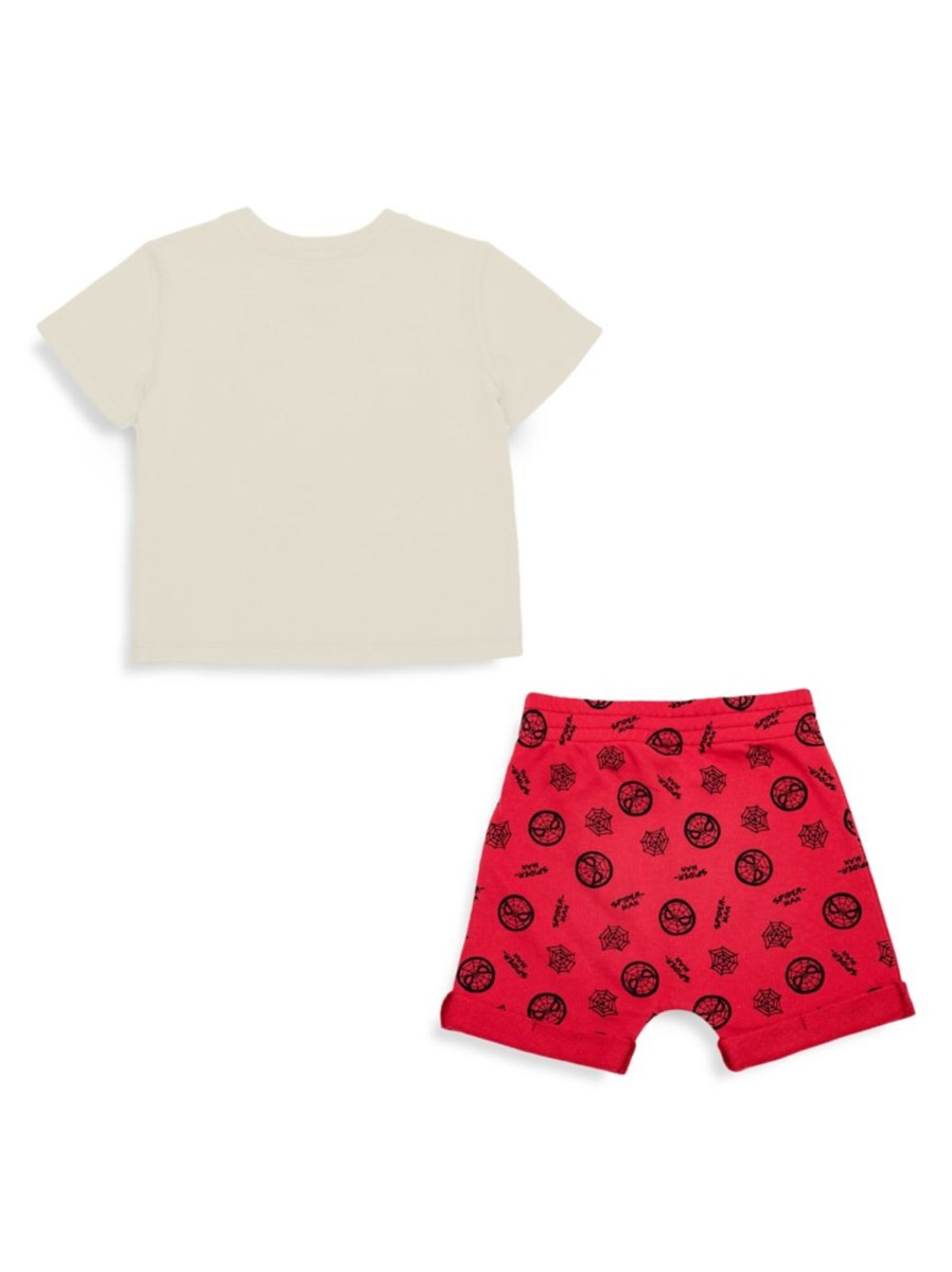 Kids & Baby Spider-Man | Little Kid'S 2-Piece Spider-Man Short Set