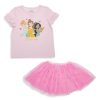 Kids & Baby Disney Princess | Little Girl'S Disney Be True To You 2-Piece T-Shirt And Skirt Set