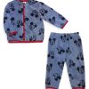 Kids & Baby MicNew Mouse | Baby Boy'S 2-Piece Micropolar Fleece Pyjama Set