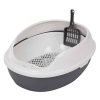 Pets Anko | High-Sided Cat Litter Tray