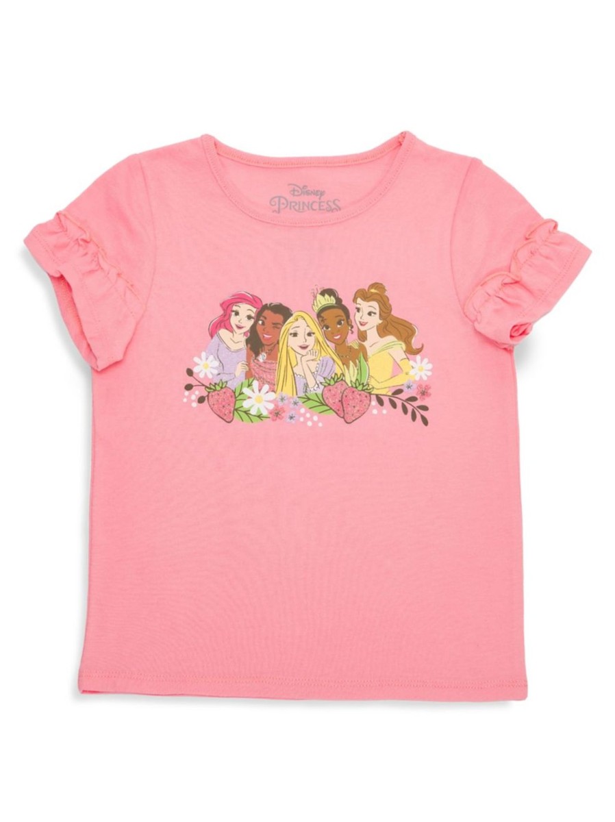 Kids & Baby Disney Princess | Little Girl'S Disney Princess Fruit Graphic T-Shirt