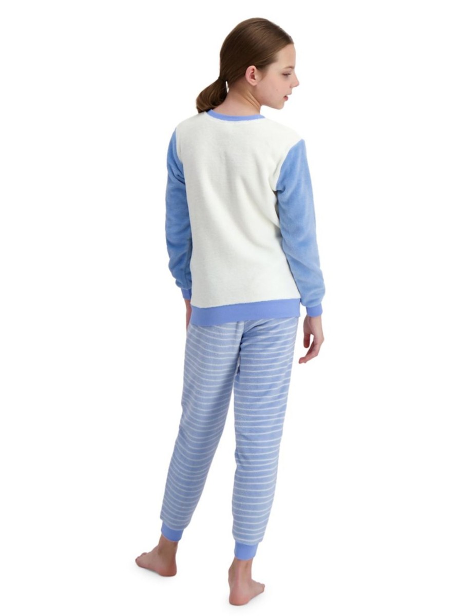 Kids & Baby Anko Girls | Girl'S 2-Piece Bunny Fleece Pyjama Set