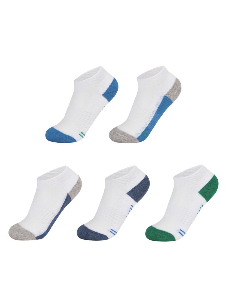 Kids & Baby Anko Underwear & Socks | Kid'S 5-Pair Low-Cut Sports Socks Pack