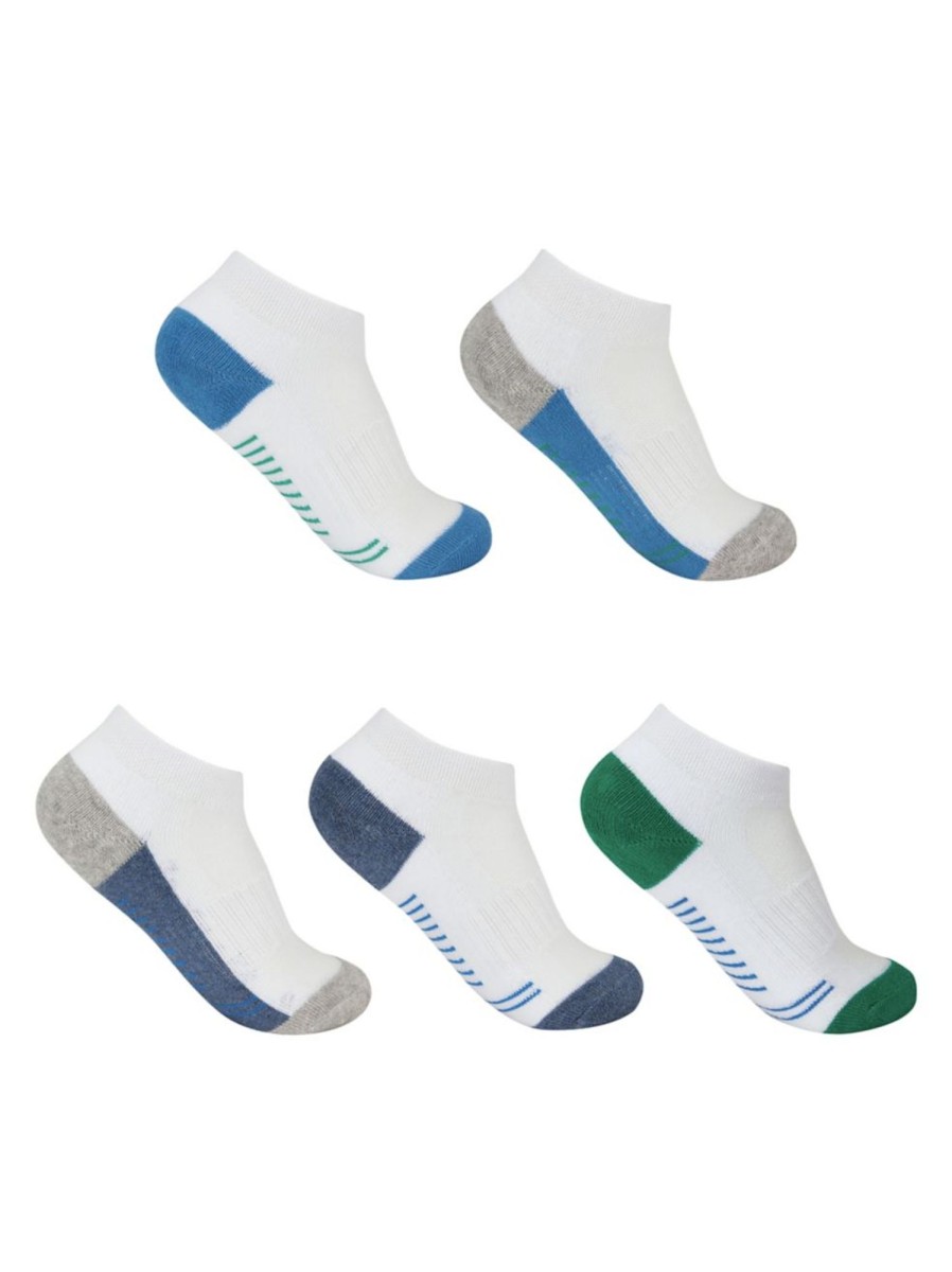 Kids & Baby Anko Underwear & Socks | Kid'S 5-Pair Low-Cut Sports Socks Pack