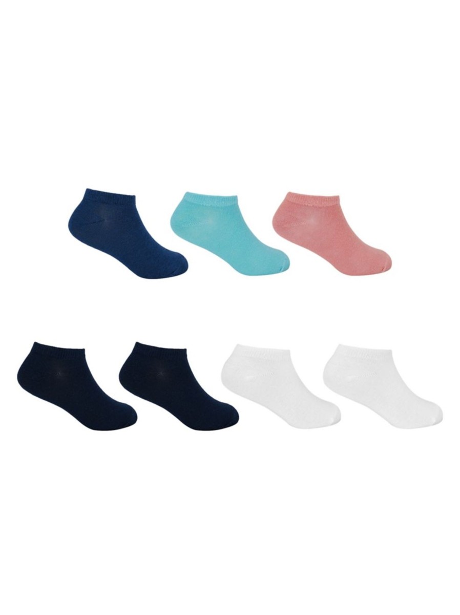 Kids & Baby Anko Underwear & Socks | Little Girl'S 7-Pair Low-Cut Socks Pack