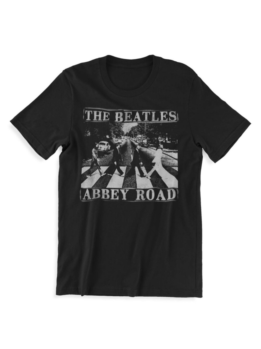 Men & Women Beatles Tops | The Beatles Abbey Road Licensed Graphic T-Shirt