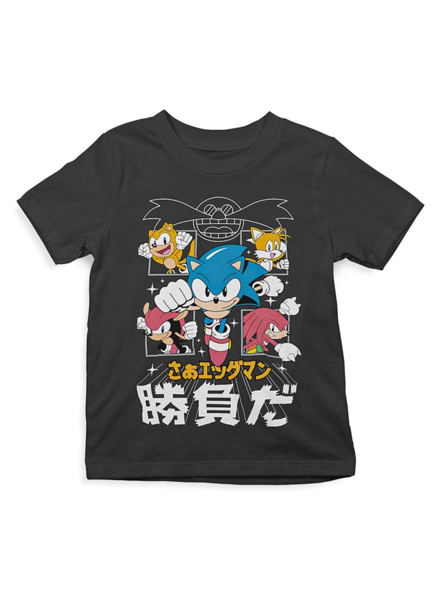 Kids & Baby Sonic | Little Boy'S Graphic-Print T-Shirt