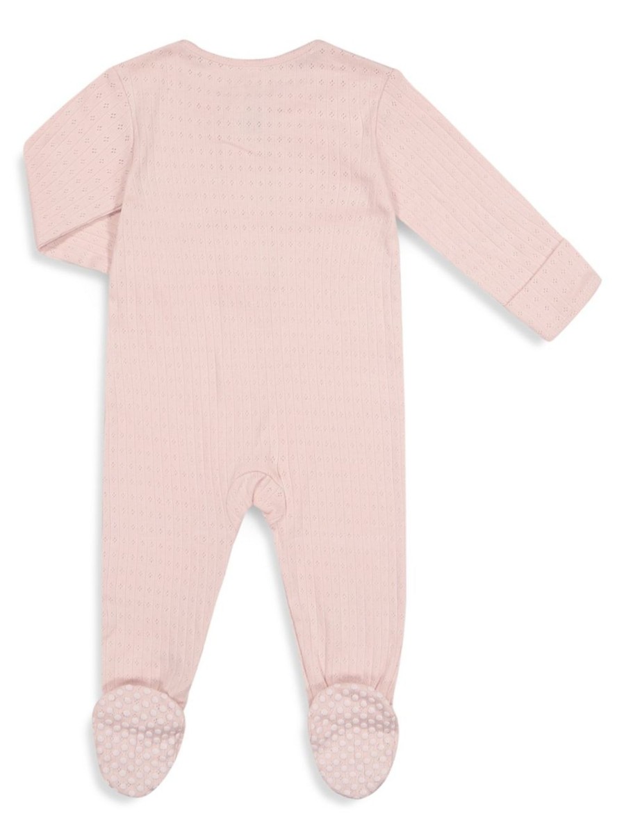 Kids & Baby Anko | Baby Girl'S Organic Cotton Pointelle Footie