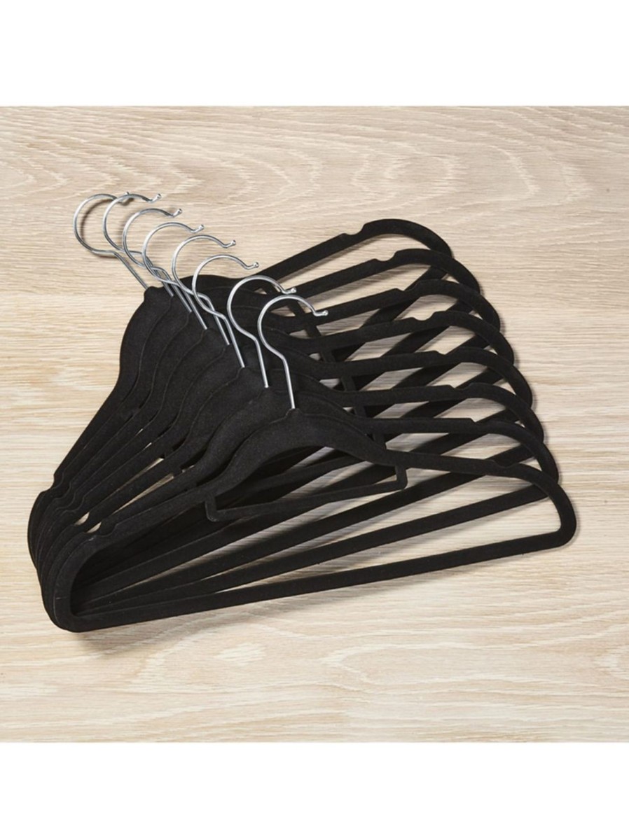 Home Living Anko Closet Storage | 8-Pack Flocked Hangers