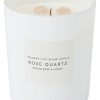 Wellness Anko Candles | Rose Quartz Spiced Rose And Honey Scented Candle, 320G