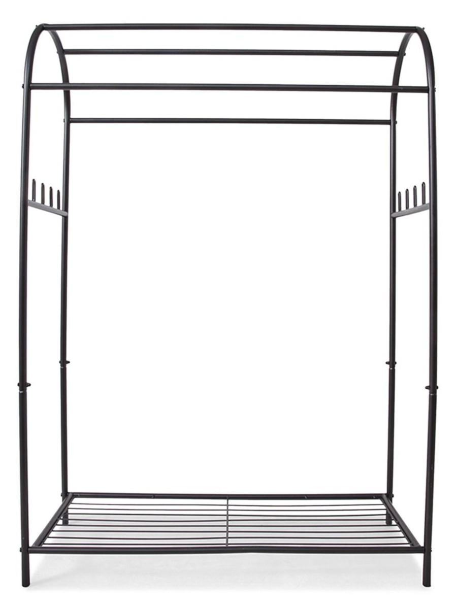 Home Living Anko Bathroom Storage & Accessories | Black Arch Towel Rail