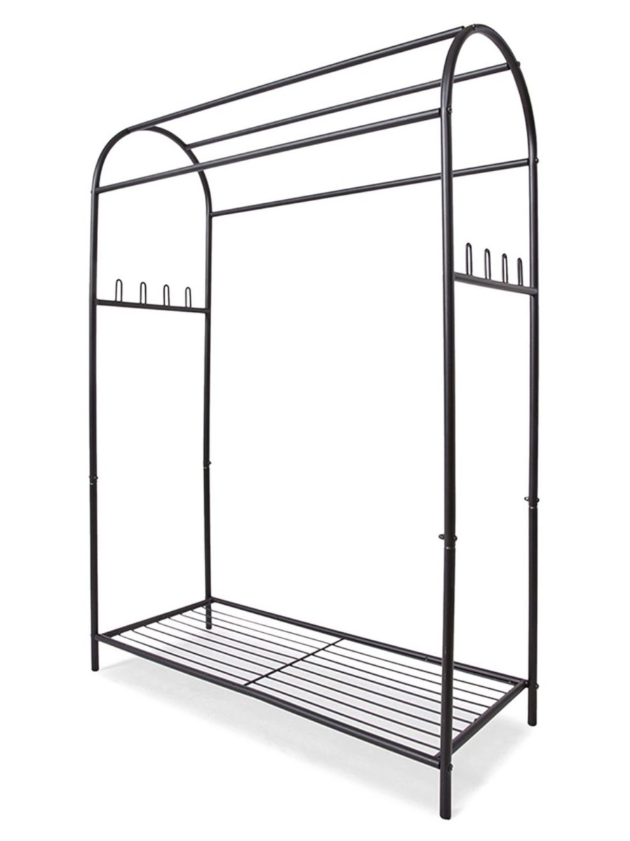 Home Living Anko Bathroom Storage & Accessories | Black Arch Towel Rail