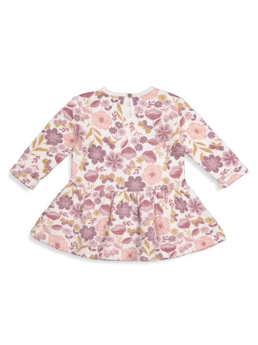 Kids & Baby Anko | Baby Girl'S Quilted Floral-Print Dress