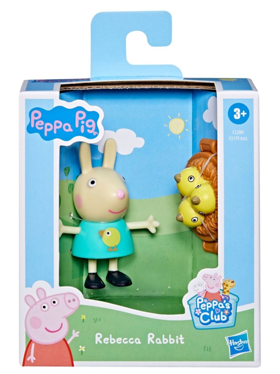 Toys Peppa Pig Action Figures | Peppa'S Fun Friends Rebecca Rabbit Figure