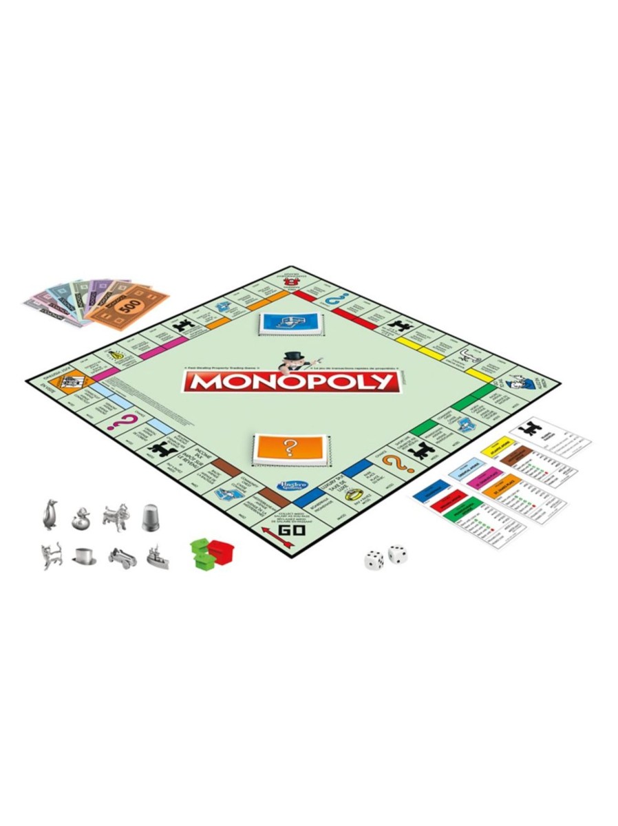 Toys Hasbro Games & Puzzles | Monopoly Classic Refresh Board Game