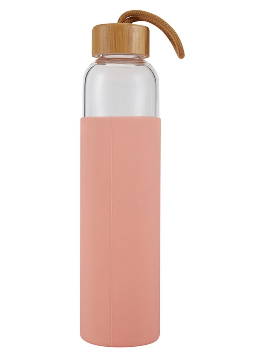 Wellness Anko | 650Ml Glass Water Bottle With Silicone Wrap