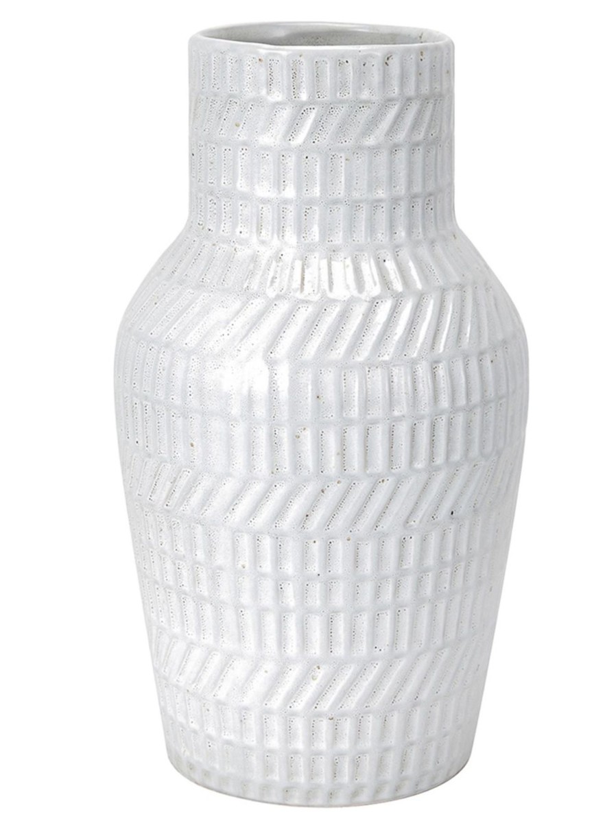 Home Living Anko Decorative Accents | Textured Glazed Ceramic Vase