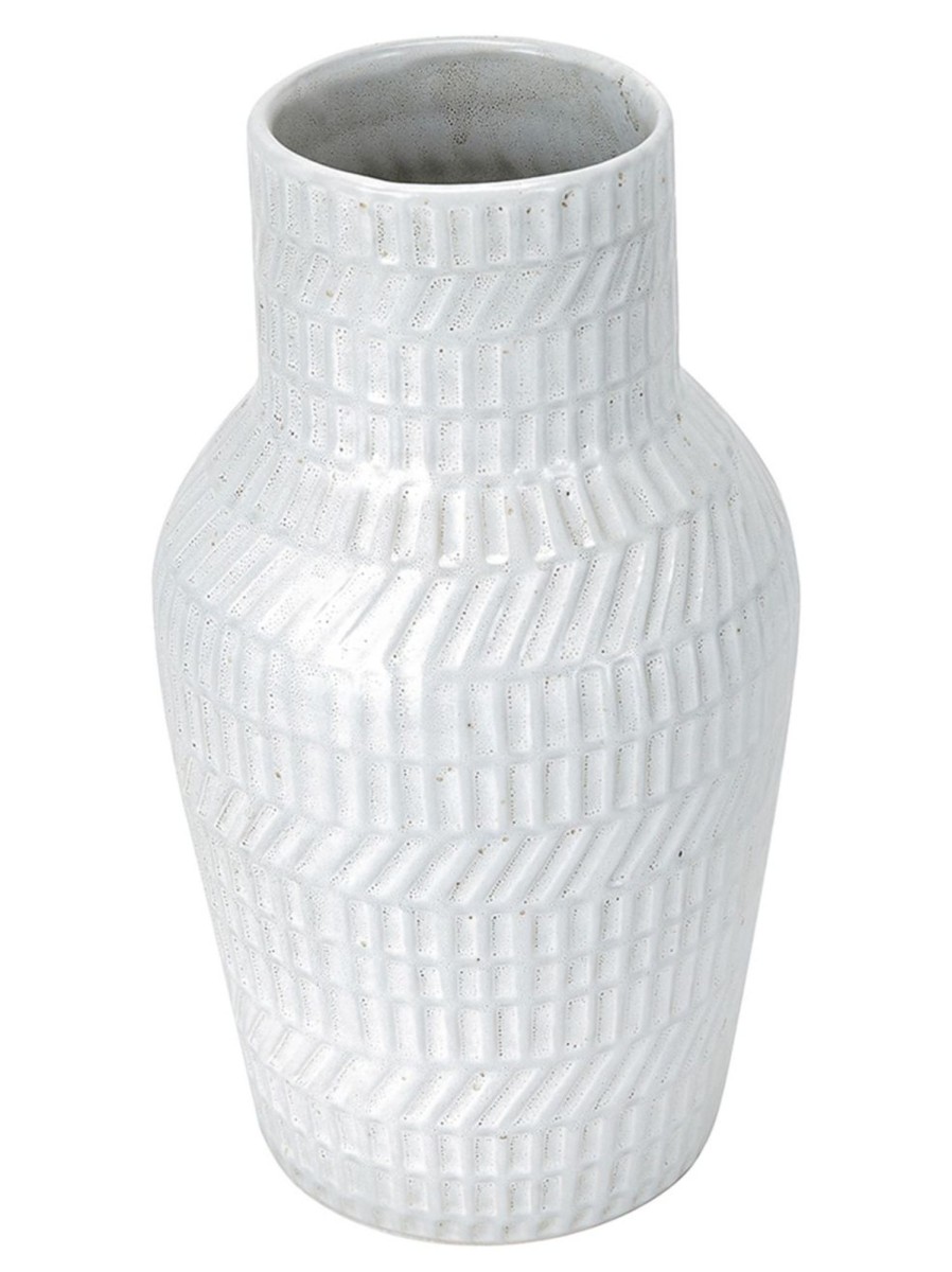 Home Living Anko Decorative Accents | Textured Glazed Ceramic Vase