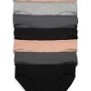 Men & Women Anko Intimates | 7-Pack Toledo Low-Rise Bikini-Cut Briefs