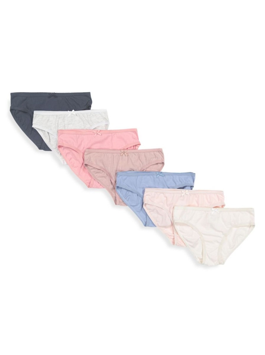 Kids & Baby Anko Underwear & Socks | Girl'S 7-Pack Cotton Briefs