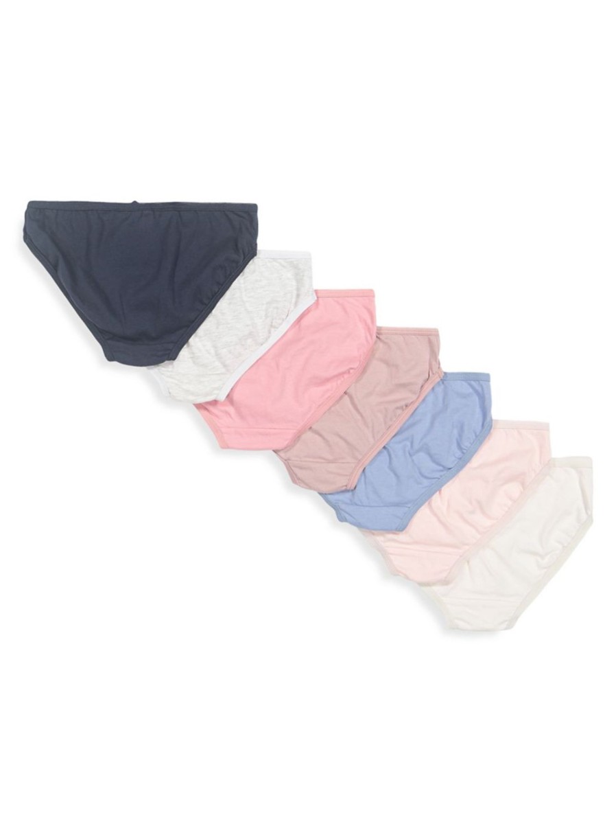 Kids & Baby Anko Underwear & Socks | Girl'S 7-Pack Cotton Briefs