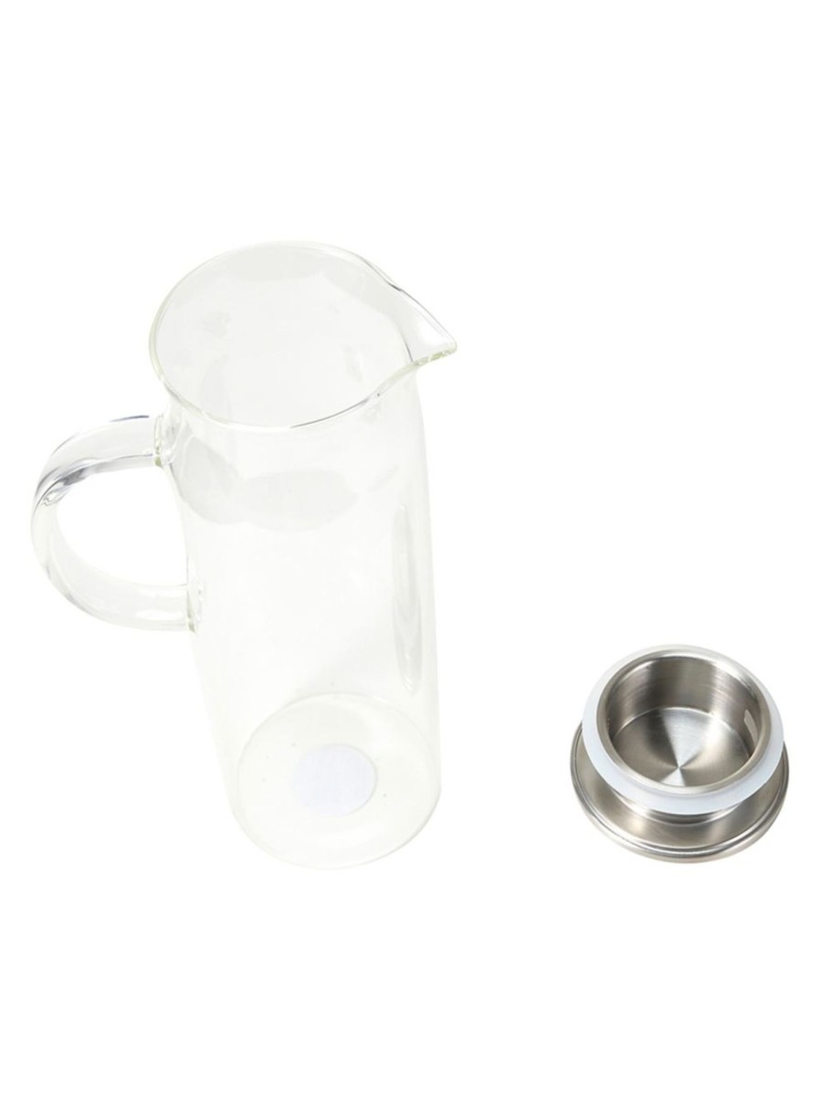 Home Living Anko Serveware | Glass Jug With Stainless Steel Lid