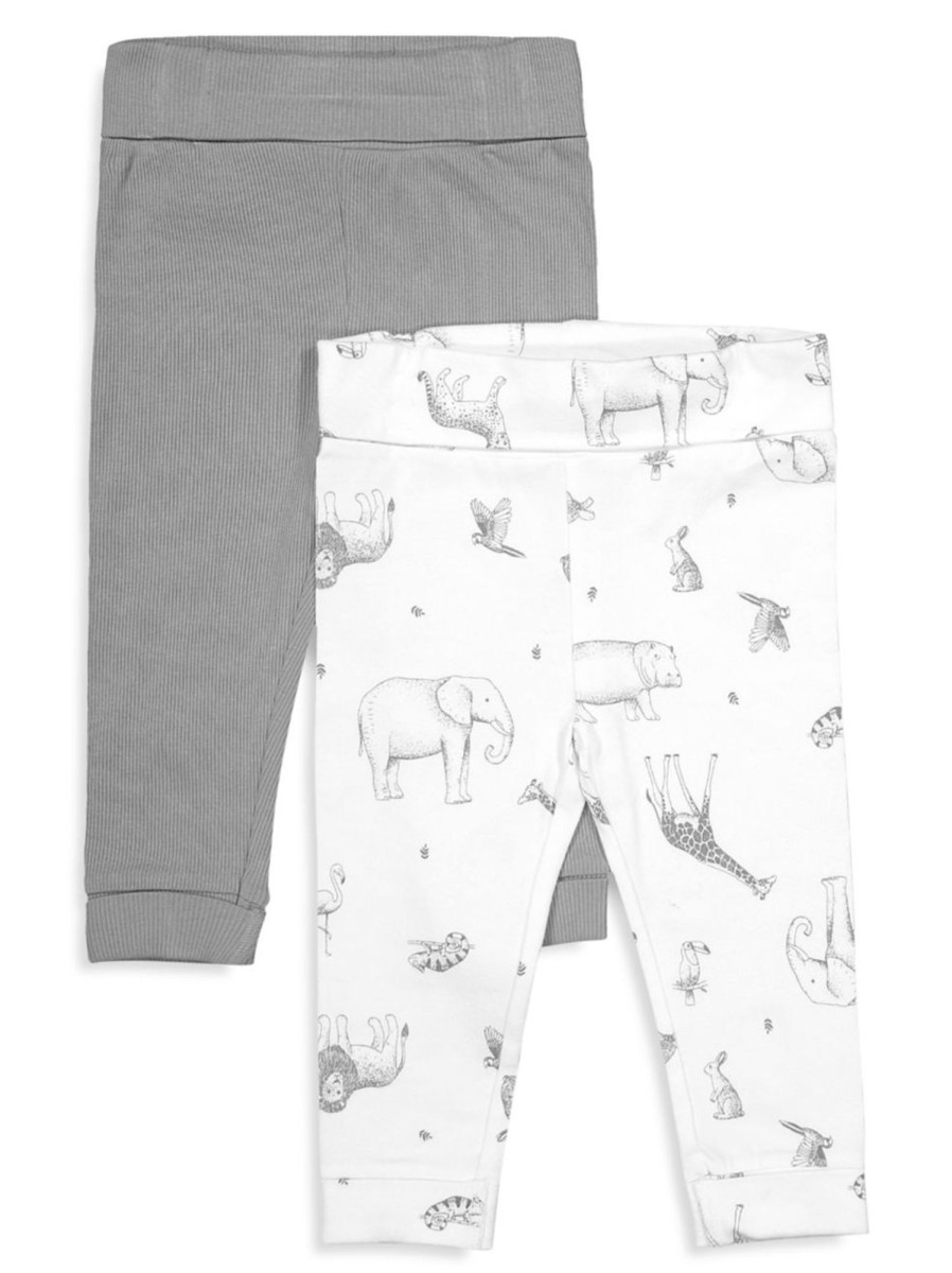 Kids & Baby Anko | Baby'S 2-Pack Roll-Waist Leggings