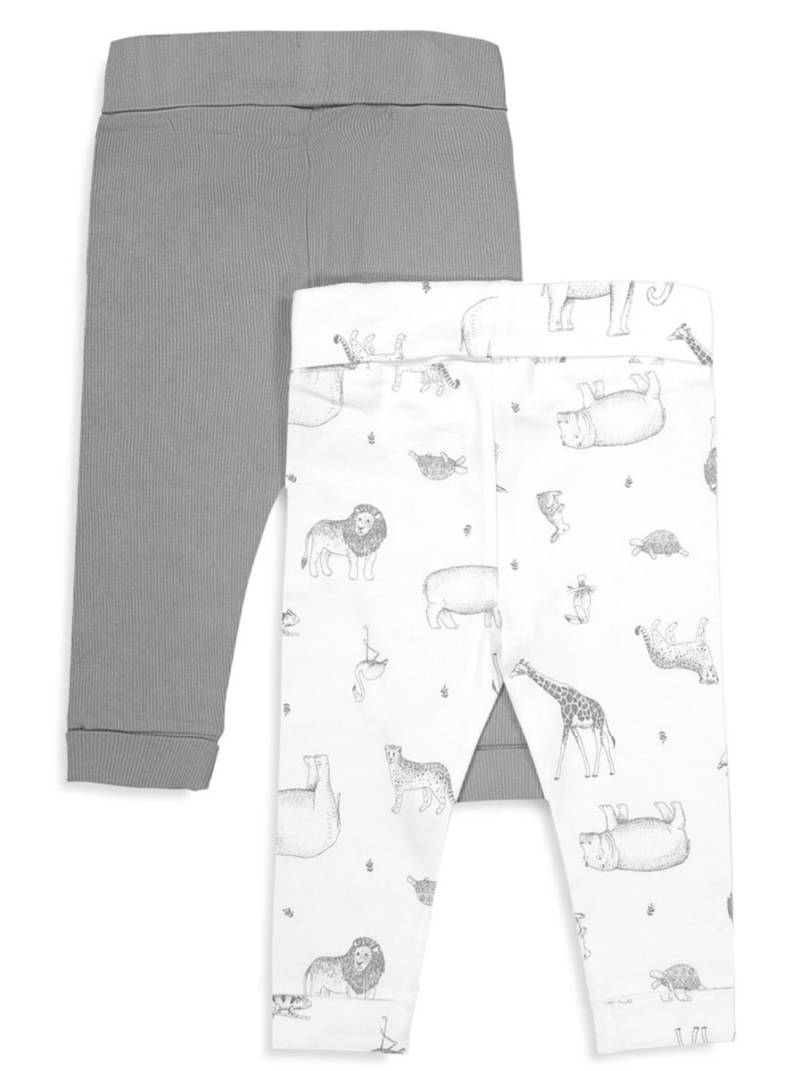 Kids & Baby Anko | Baby'S 2-Pack Roll-Waist Leggings