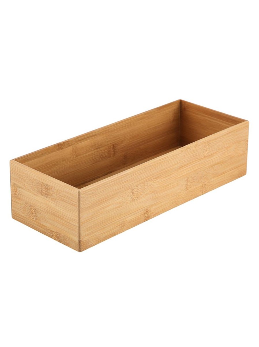 Home Living Anko Utensils & Organization | Large X Wide Bamboo Drawer Tray