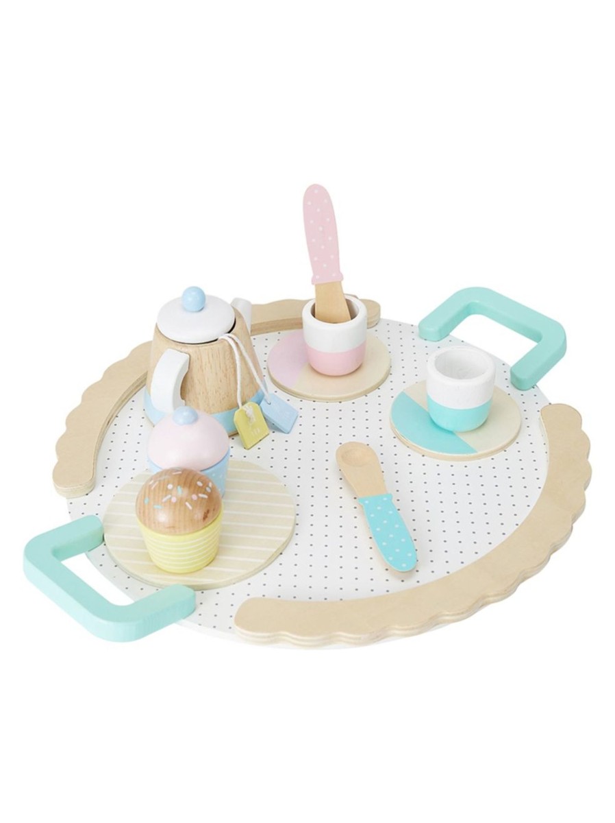 Toys Anko Pretend Play & Dress Up | Wooden Tea Set