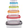 Home Living Anko Utensils & Organization | 7 Pack Square Food Storage Containers